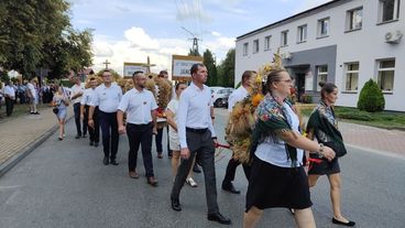 Gmina Ostrówek była gospodarzem niedzielnych Dożynek Powiatu Wieluńskiego